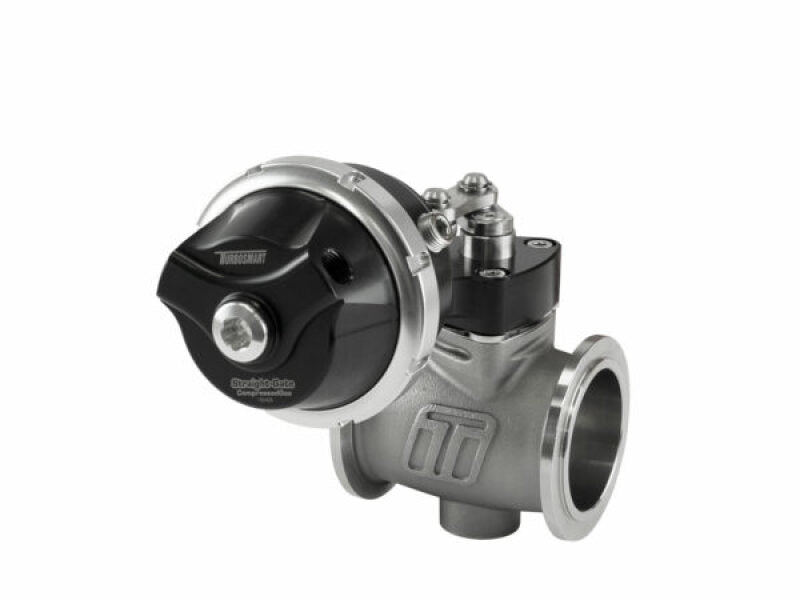Turbosmart Pneumatic StraightGate40 Blow Off Valve 7 PSI Compressed Gas Black