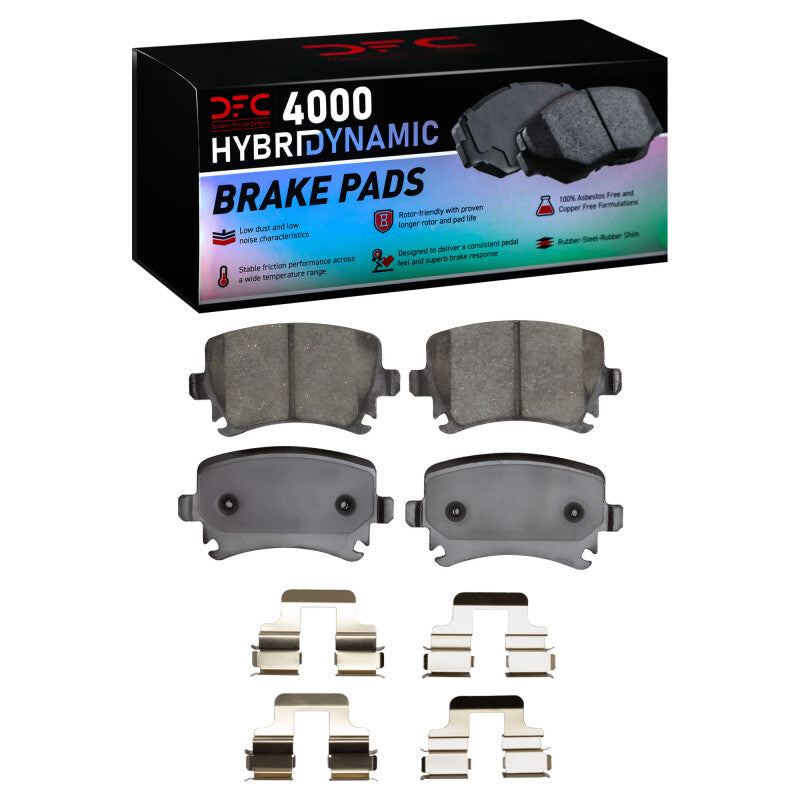 DFC 4000 HybriDynamic Rear Brake Pads - Audi A4 / VW GTI / Jetta 2005-2018