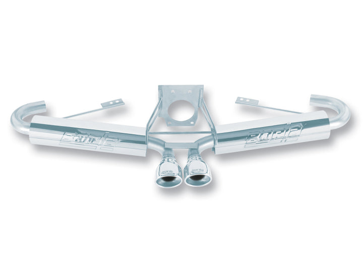 Borla Stainless Steel Catback Exhaust for 00-04 Porsche Boxster 3.2L 6cyl MT - OneFastShop