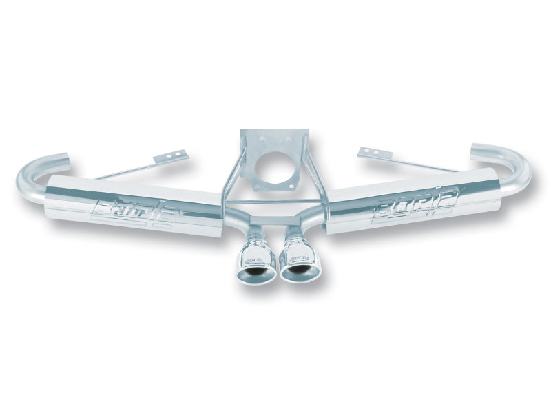 Borla Stainless Steel Catback Exhaust for 00-04 Porsche Boxster 3.2L 6cyl MT - OneFastShop