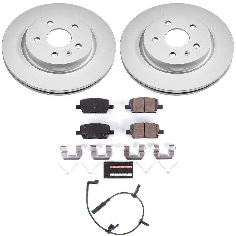 PowerStop Z23 Rear Coated Brake Kit - Cadillac CT6 2020