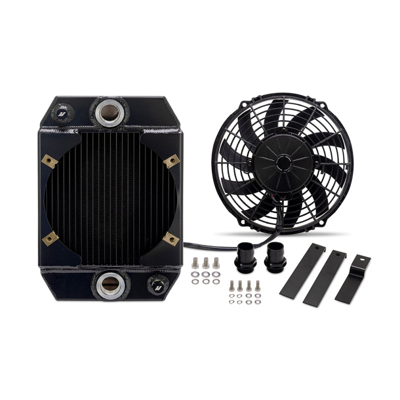 Mishimoto Universal Drag Race Performance Aluminum Radiator - Black - OneFastShop