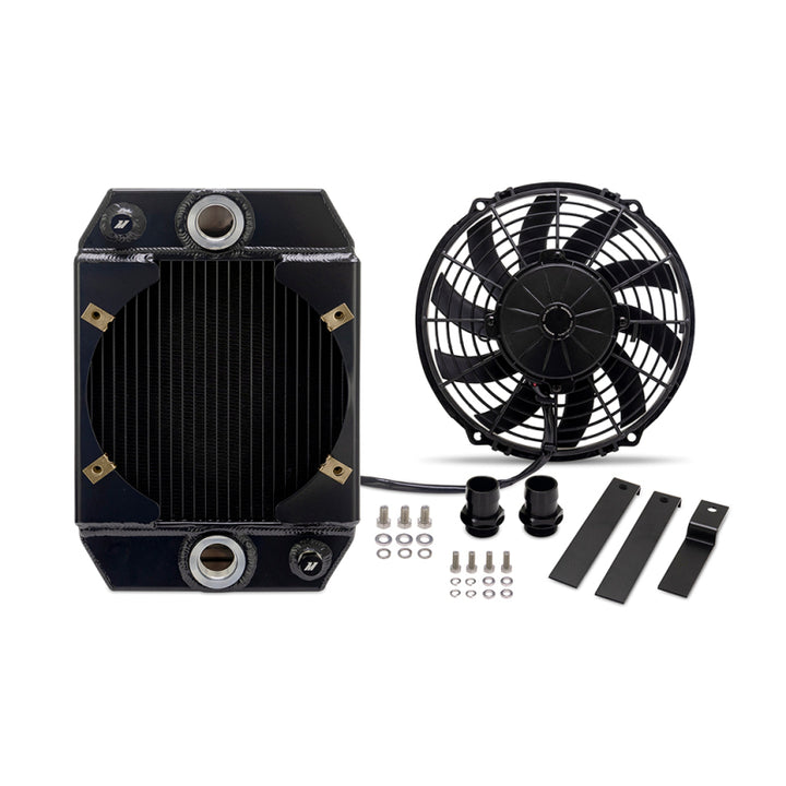 Mishimoto Universal Drag Race Performance Aluminum Radiator - Black - OneFastShop