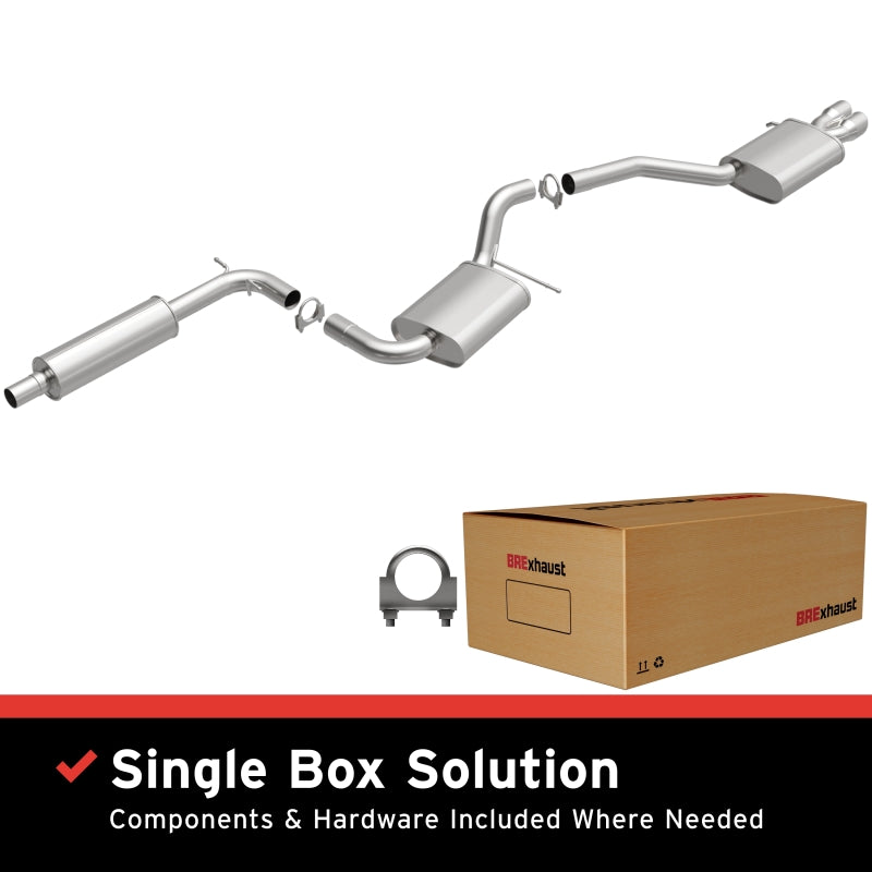 MagnaFlow BRE Exhaust Kit for 2012–2014 Volkswagen Jetta 2.5L