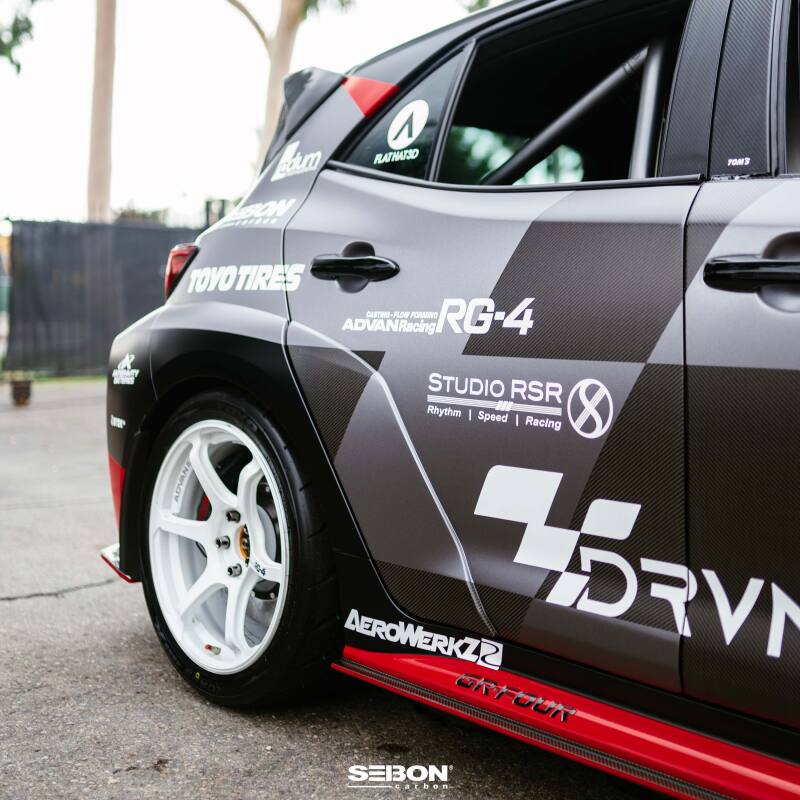 Seibon Carbon Fiber Rear Doors - Toyota GR Corolla 2023-2025, image 3