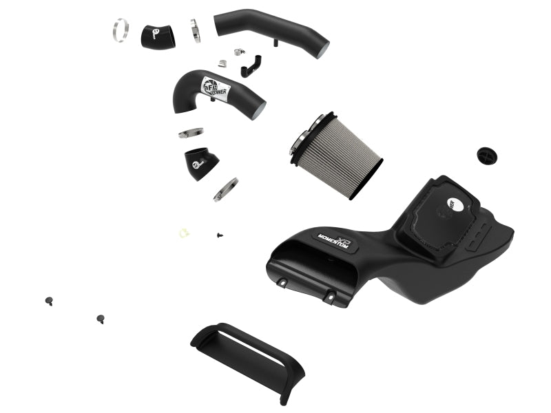 aFe Momentum XP Cold Air Intake System Black Pro Dry S Filter for 2021-2024 Ford F-150 Raptor V6-3.5L