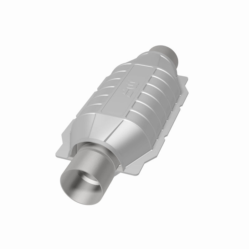 MagnaFlow Conv Universal 2.25in Inlet/Outlet Center/Center Oval - Easy Install