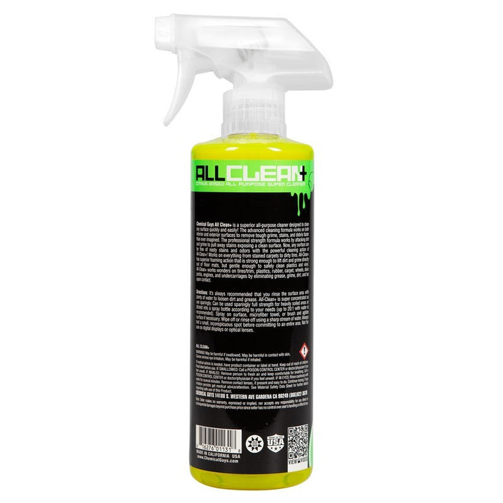 Chemical Guys All Clean+ Citrus-Base All-Purpose Cleaner - 16oz - 6 Pack