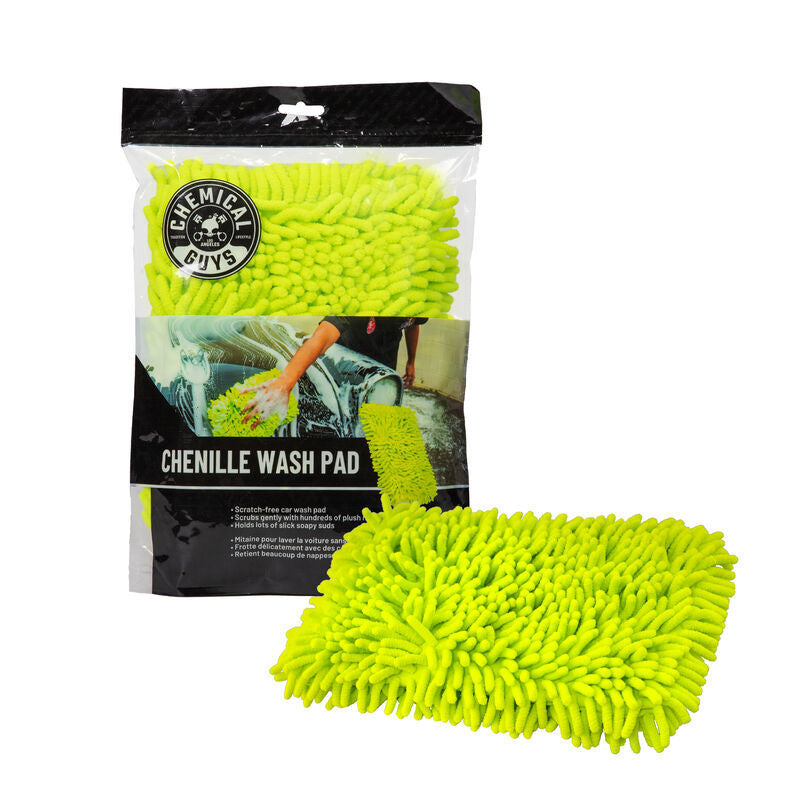 Chemical Guys Chenille Microfiber Scratch-Free Wash Pad - 12 Pack