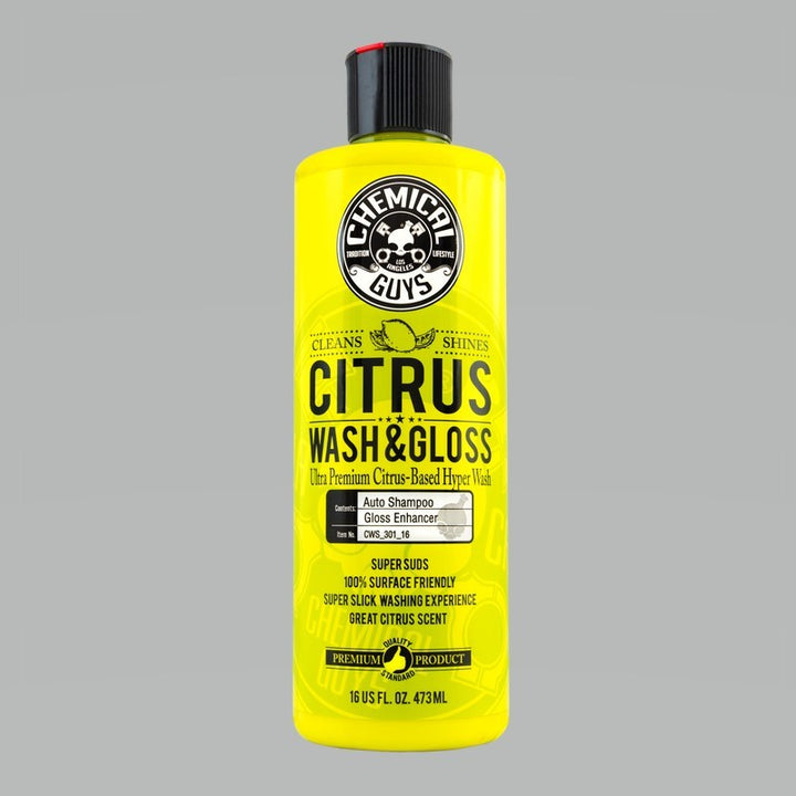 Chemical Guys Citrus Wash & Gloss Concentrated Car Wash - 16oz - 6 Pack, view 2
