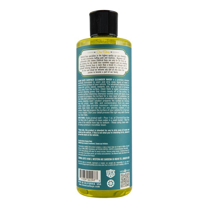 Chemical Guys Clean Slate Surface Cleanser Wash Soap - 16oz - 6 Pack