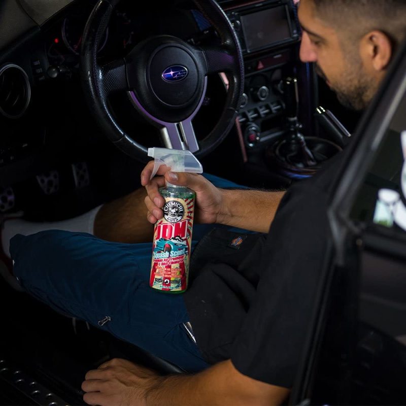 Chemical Guys JDM Squash Air Freshener & Odor Eliminator - 16oz - 6 Pack, view 5