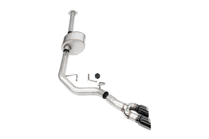 CORSA Lightning Exit Cat-Back Exhaust - Ford F-150 3.5L 157in WB 2015-2020 - Black PVD Tips
