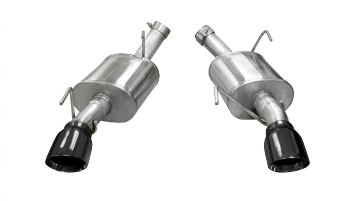CORSA Sport Axle-Back Exhaust - Ford Mustang GT 2005-2010 / Shelby GT500 2007-2010 - Polished Tips