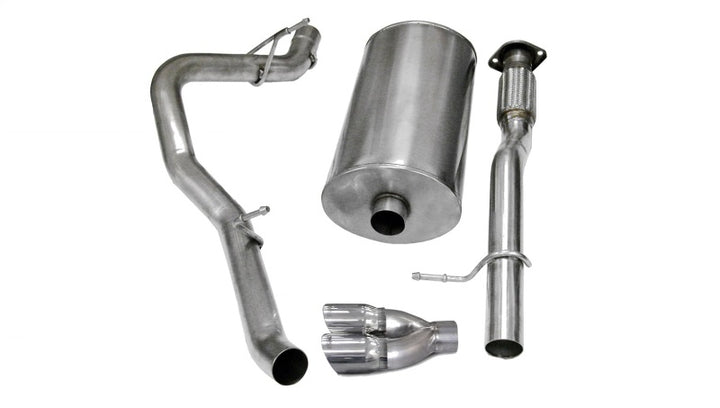 CORSA Sport Cat-Back Exhaust - Chevrolet Avalanche 2007-2008, Suburban 1500, GMC Yukon XL 1500