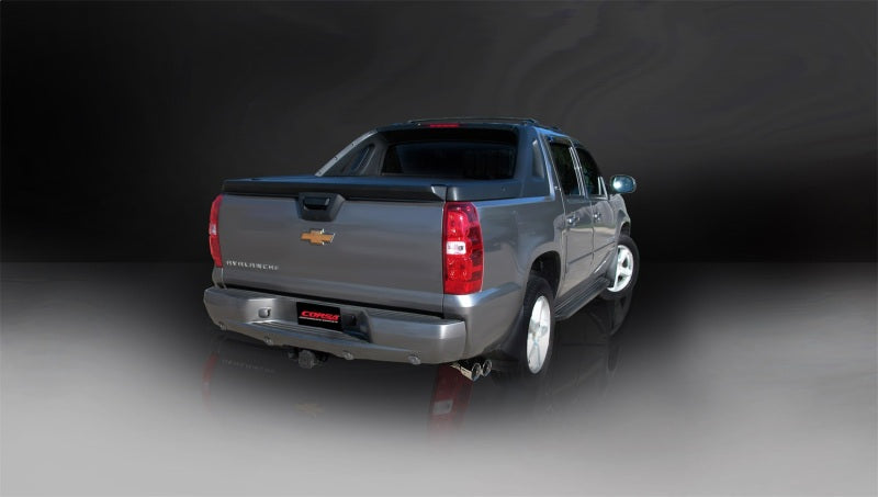 CORSA Sport Cat-Back Exhaust - Chevrolet Avalanche 2007-2008, Suburban 1500, GMC Yukon XL 1500, view 4