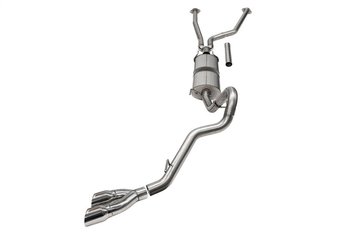 CORSA Sport Cat-Back Exhaust - Toyota Tundra 2022-2025 - Polished Tips