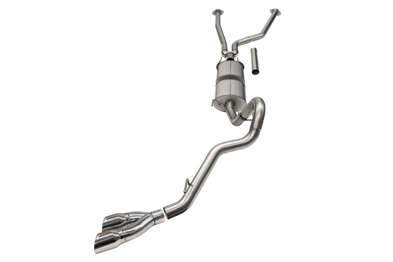 CORSA Sport Cat-Back Exhaust - Toyota Tundra 2022-2025 - Polished Tips
