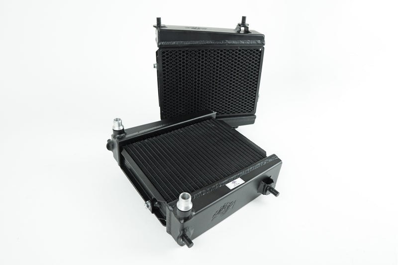 CSF High-Performance Auxiliary Radiator - Toyota GR Supra / BMW M340i / Z4 2019-2026, out of package view