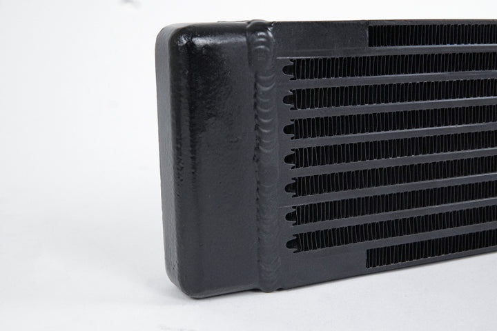 CSF Universal Dual-Pass Oil Cooler Satin Black - M22 x 1.5 - 22in, view 6
