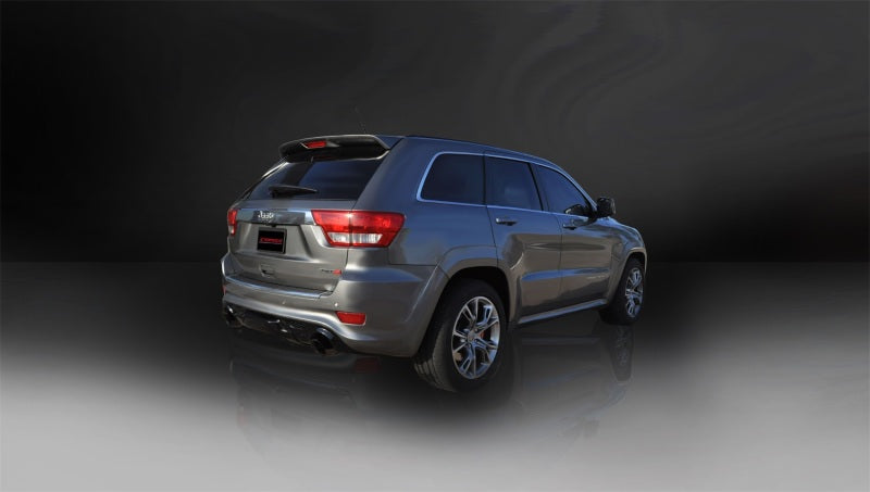 CORSA Performance Black Sport Cat-Back Exhaust for 2012-2013 Jeep Grand Cherokee 6.4L V8 SRT8 - OneFastShop