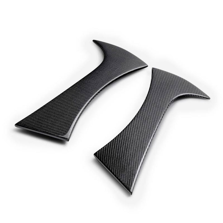 Seibon Carbon Fiber Fender Trim - Gloss Finish for Toyota GR86 / Subaru BRZ - OneFastShop
