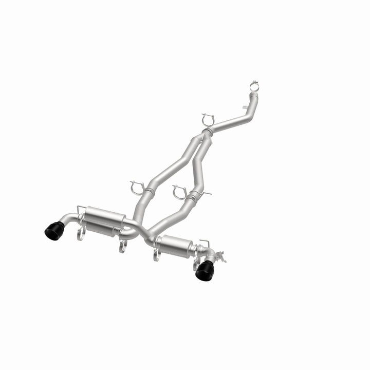 MagnaFlow SPEQ Series Cat-Back Exhaust System with Black Chrome Tips for 2020+ Toyota Supra - OneFastShop