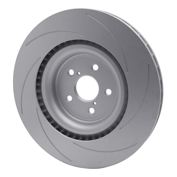 DFC 15-22 Lexus RC F Left Front Geospec Coated Rotor - Slotted
