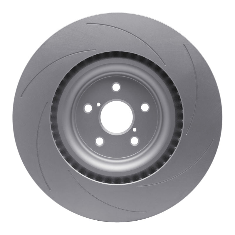 DFC 15-22 Lexus RC F Left Front Geospec Coated Rotor - Slotted