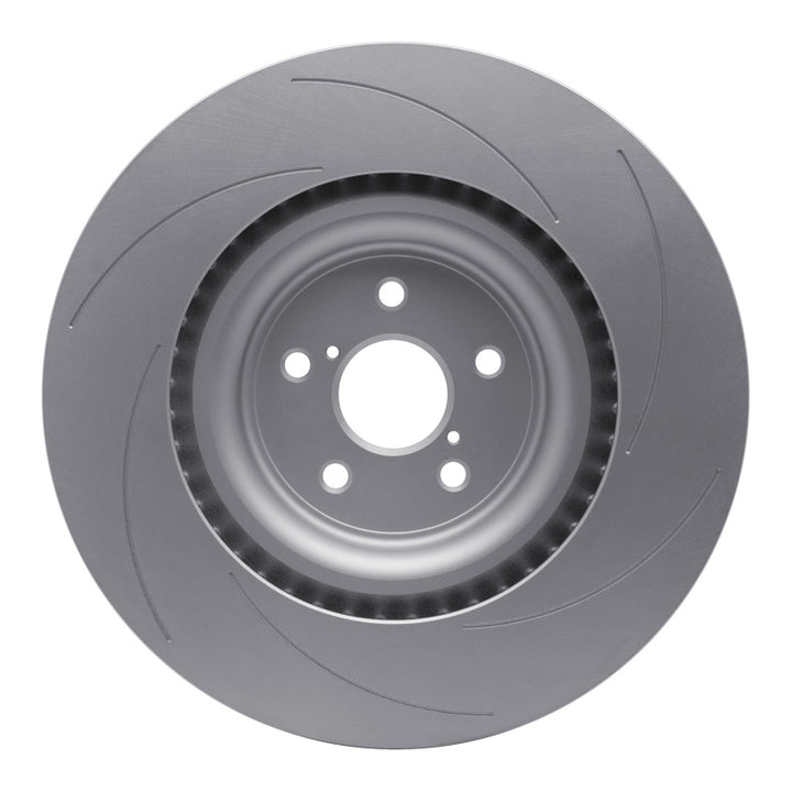 DFC 15-22 Lexus RC F Left Front Geospec Coated Rotor - Slotted