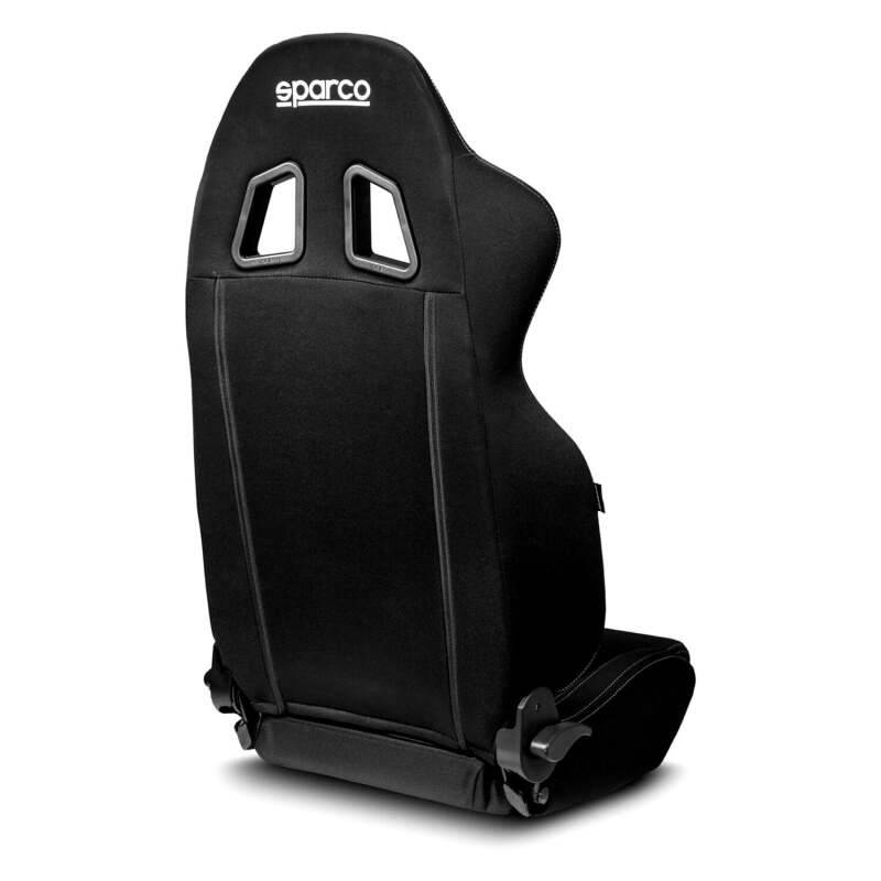 Sparco R100 Reclining Sport Seat - Black/Black, image 3