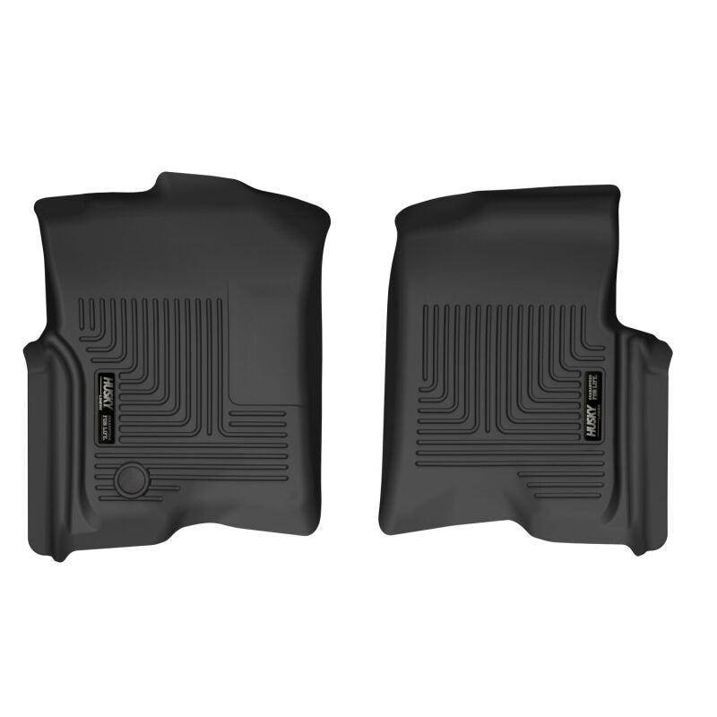 Husky Liners X-act Contour Front Floor Liner Black for 04-08 Ford F-150 SuperCrew Cab - OneFastShop