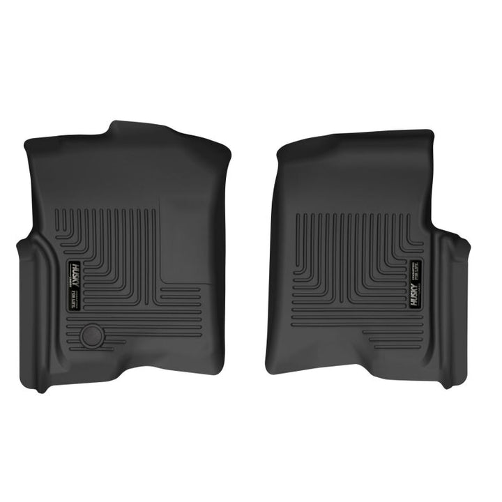 Husky Liners X-act Contour Front Floor Liner Black for 04-08 Ford F-150 SuperCrew Cab - OneFastShop