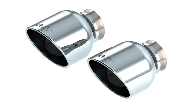 Borla T-304 Stainless Steel Tips 5in Outlet Bright Chrome for 15-24 Dodge Charger V8 and 2023 Chrysler 300C