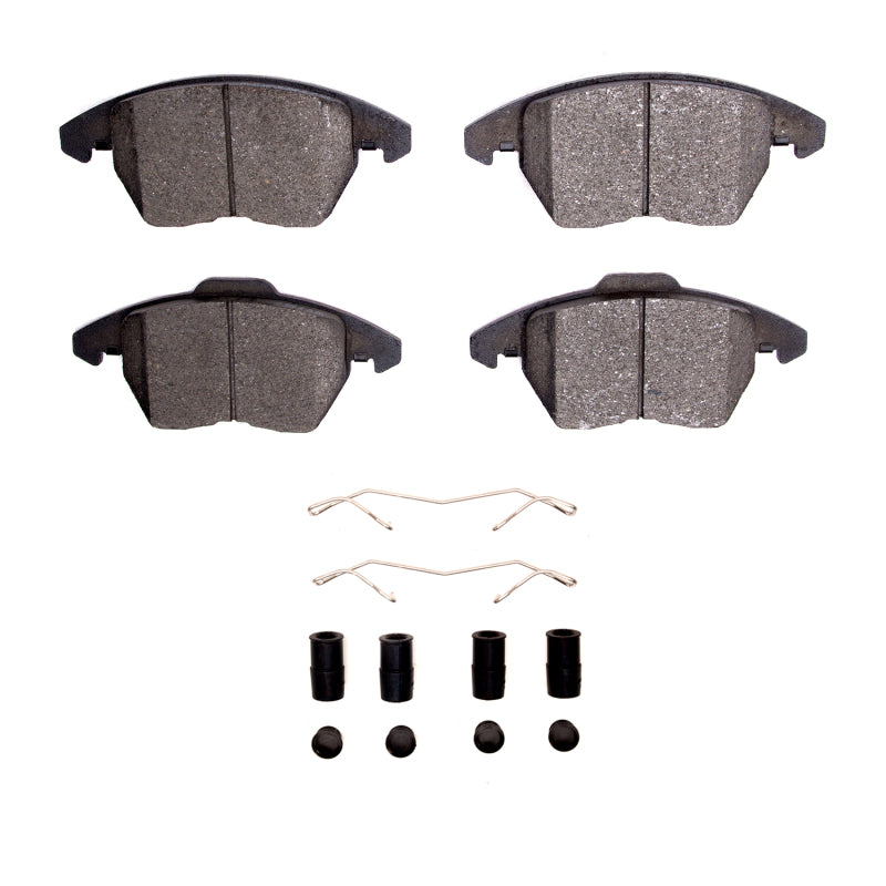 DFC Active Performance Low-Metallic Front Brake Pads with Hardware - VW GTI / Jetta / Audi A3 2005-2017