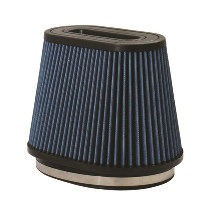 Injen Dry Air Filter - SuperNano-Web Oval 8 1/2 Filter 9 1/2 Base 6 1/4 Tall 8 Top - OneFastShop