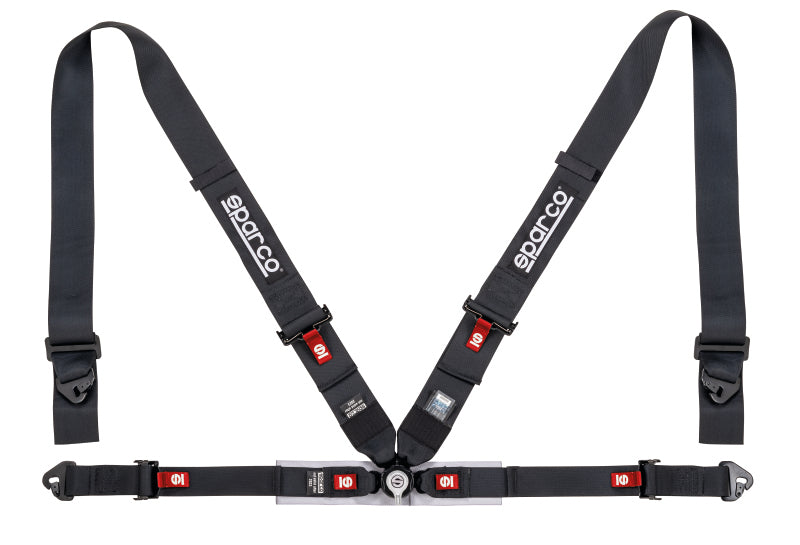 SPARCO Belt 4Pt 3In/2In Competition Harness Black