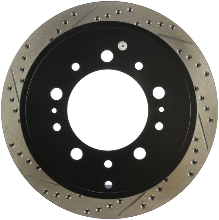 Stoptech Sport Brake Rotor - Slotted & Drilled - Toyota Tundra SR5 - OneFastShop
