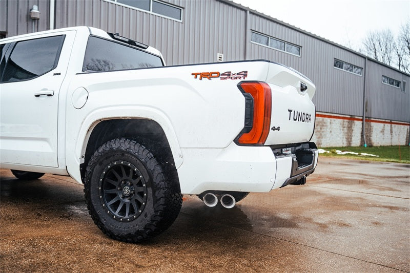 Corsa Sport Cat-Back Exhaust System 3in w/ Twin 4in Tips for Toyota Tundra 22-25 4WD - OneFastShop