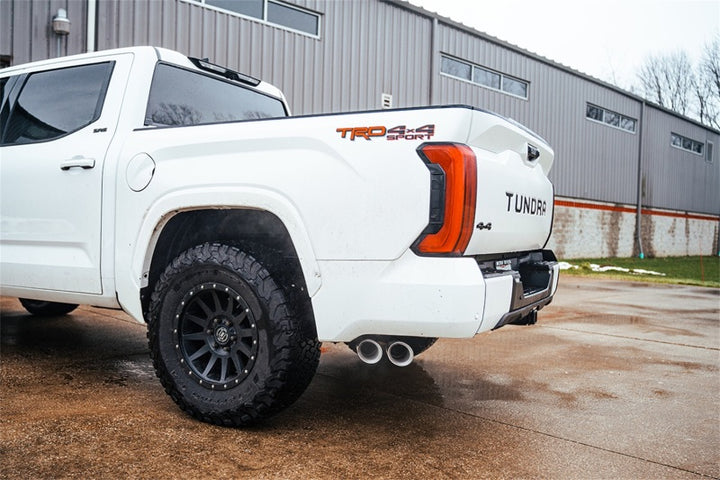 Corsa Sport Cat-Back Exhaust System 3in w/ Twin 4in Tips for Toyota Tundra 22-25 4WD - OneFastShop