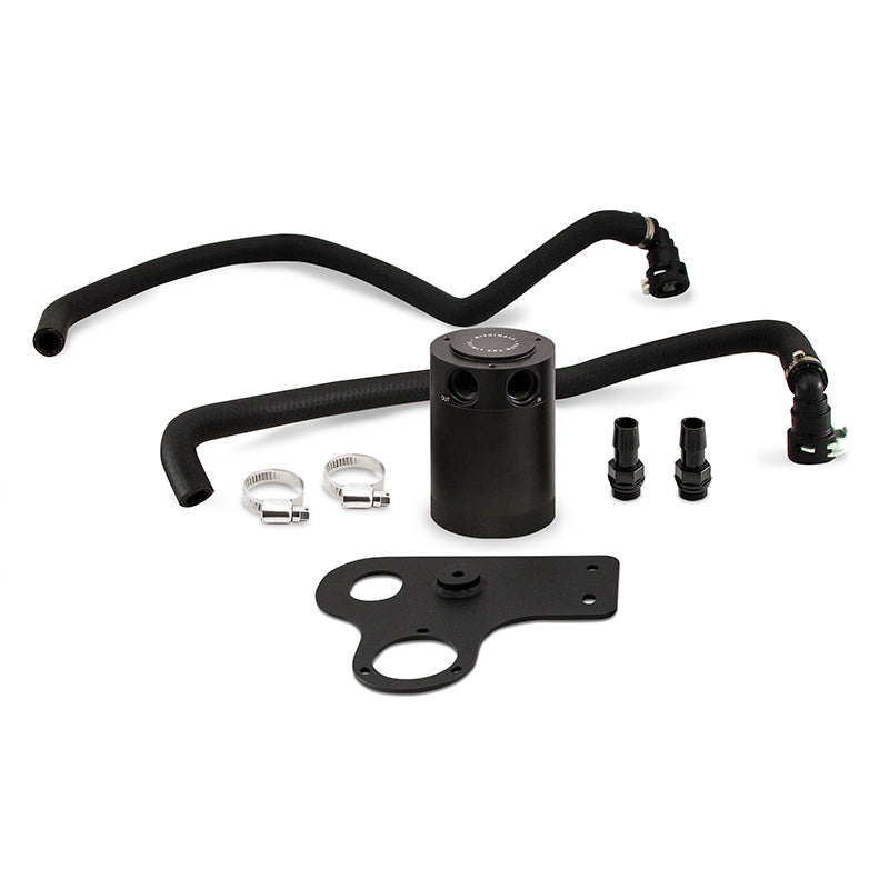 Mishimoto Baffled Oil Catch Can for 2018+ Ford Mustang GT - PCV Side
