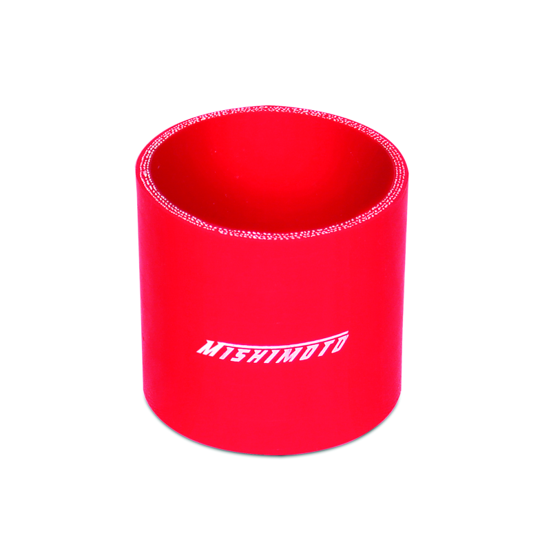 Mishimoto Silicone Hose Kit 3.0 Inch Red Straight Coupler - OneFastShop
