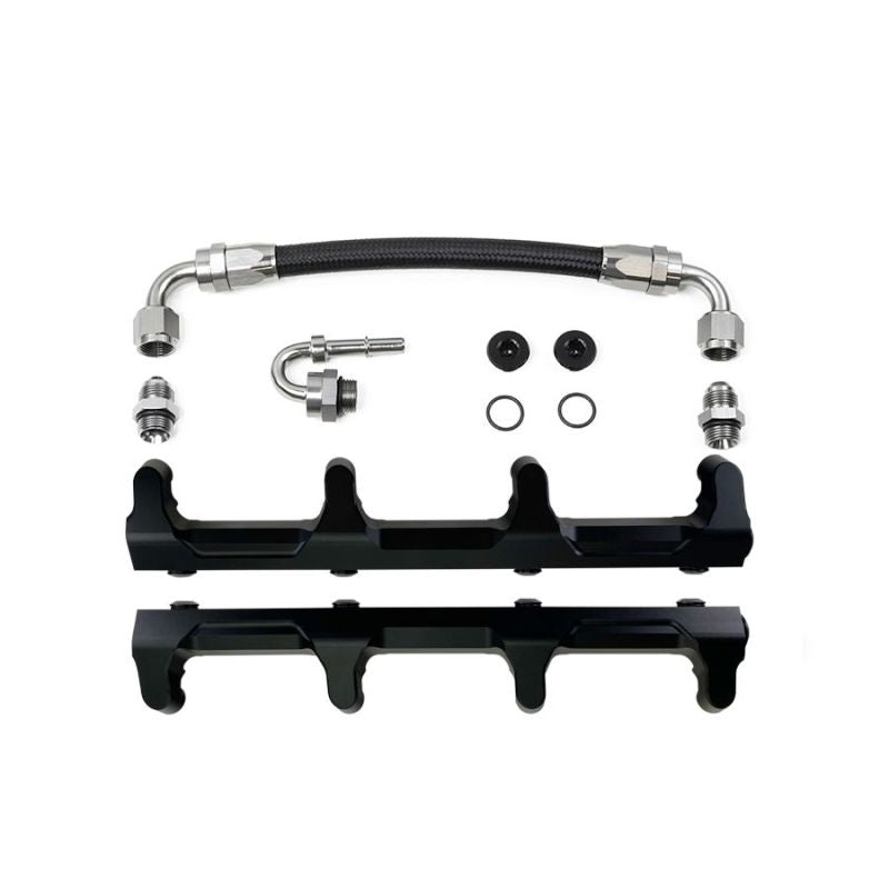 DeatschWerks Chevrolet LSA/LS9 Fuel Rails with Crossover for Camaro ZL1 2012-2015, CTS-V 2008-2013, Corvette ZR1 2009-2013