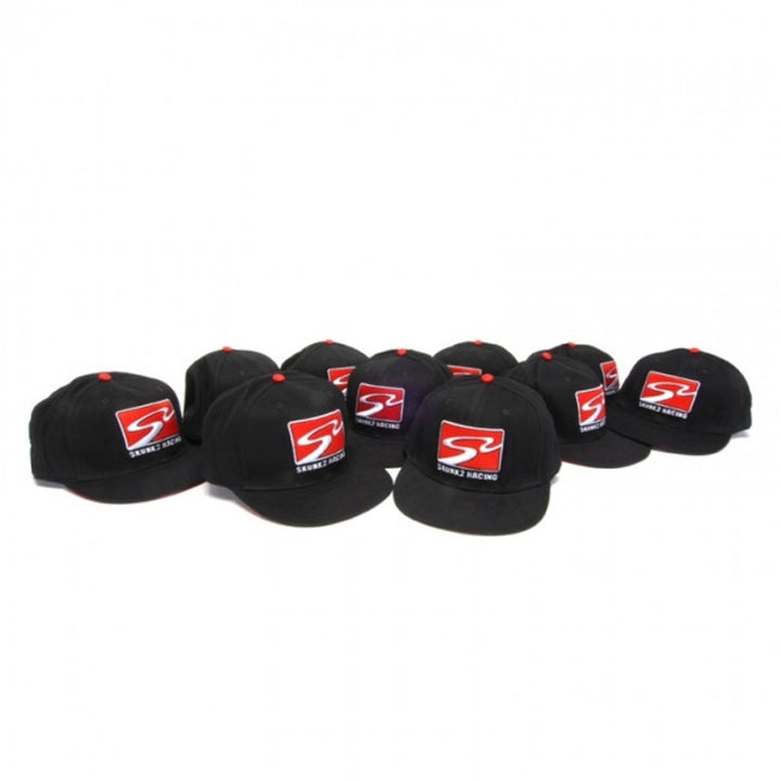 Skunk2 Racing Cap with Racetrack Logo - Black (L/XL) - OneFastShop
