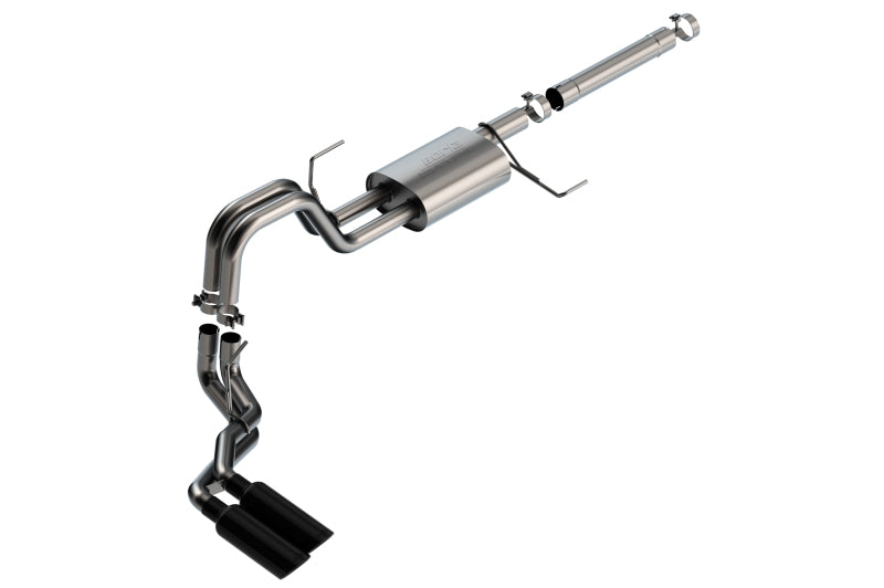 Borla Cat-Back Exhaust System for 21-22 Ford F-150 Powerboost 3.5L V6 2WD & 4WD 4DR - OneFastShop