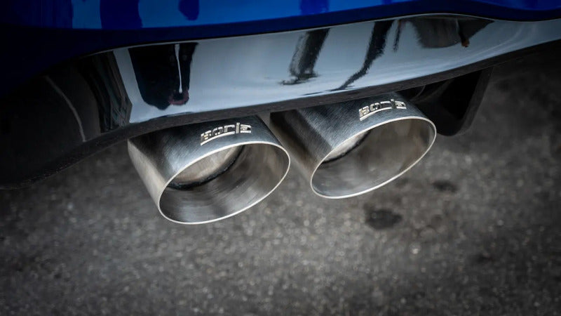 Borla 22-25 Volkswagen Golf R S-Type Cat-Back Exhaust 4.5 Inch Tips With Logo