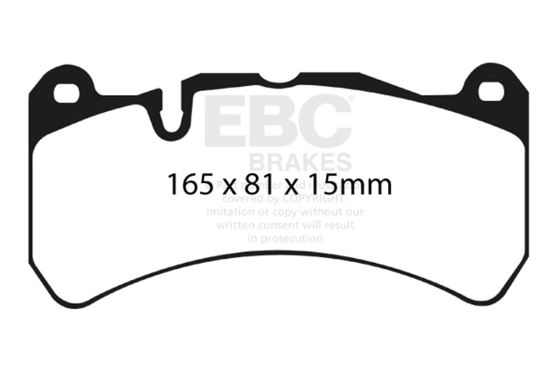EBC Redstuff Front Brake Pads for 06-08 Ferrari 599 6.0 - OneFastShop