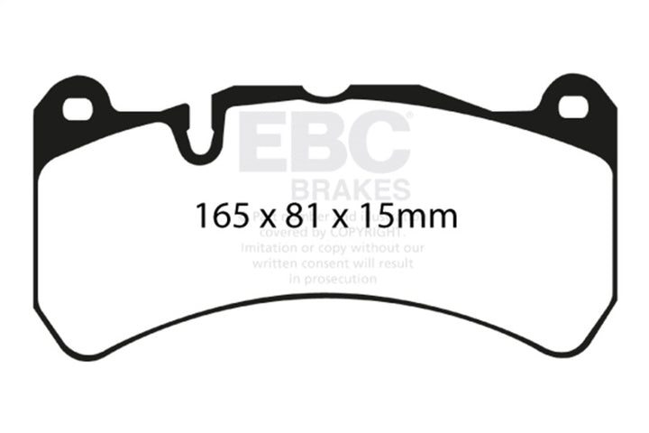 EBC Redstuff Front Brake Pads for 06-08 Ferrari 599 6.0 - OneFastShop