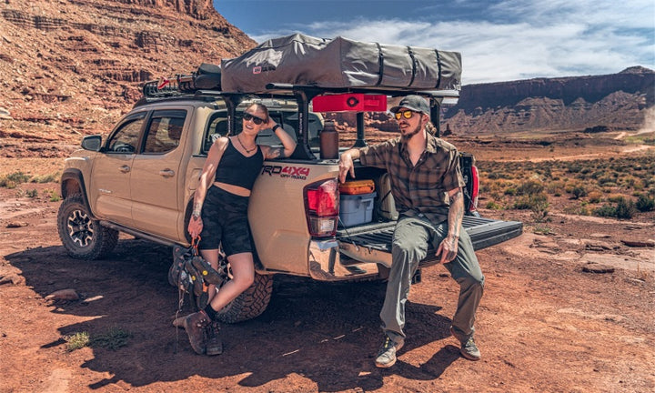 Husky Liners Low Profile In-Channel Ventvisor Smoke 4pc for 16-23 Toyota Tacoma - OneFastShop