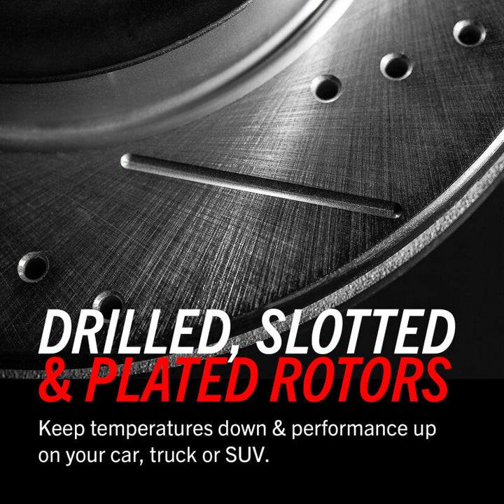 Power Stop 11-12 Ram 3500 Rear Drilled and Slotted Rotor - Pair